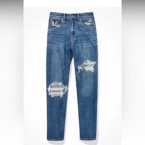 American Eagle Outfitters Stretch Mom  Straight Jeans